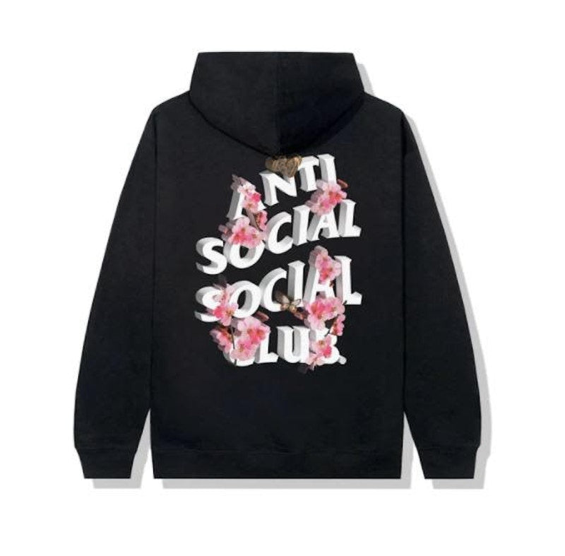 Anti Social Social Club 4k Kkoch Hoodie Black