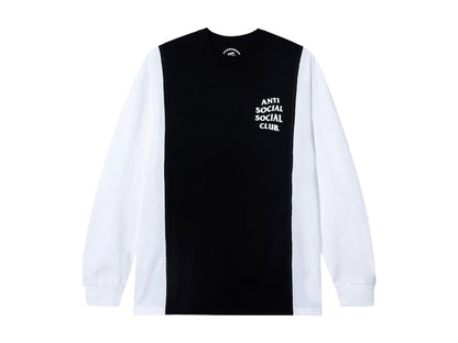 Anti Social Social Club 50/50 L/S Tee White