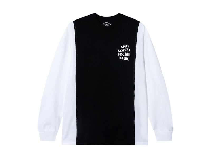 Anti Social Social Club 50/50 L/S Tee White