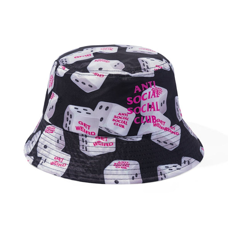Anti Social Social Club 7 (4) 7 Bucket Cap Black