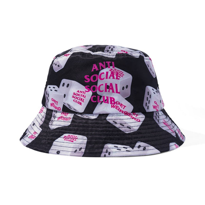 Anti Social Social Club 7 (4) 7 Bucket Cap Black
