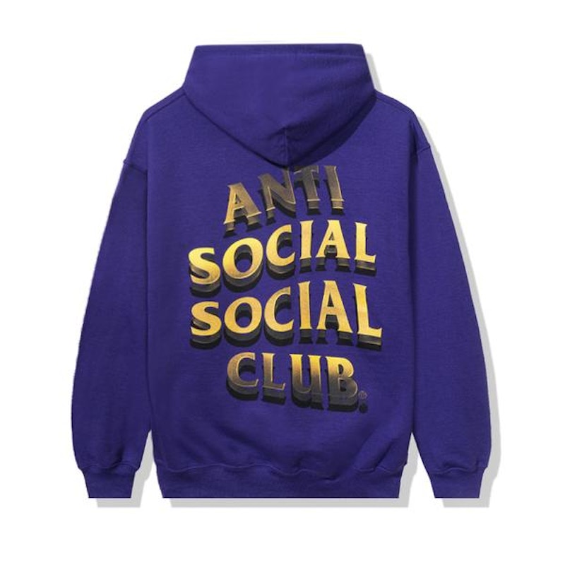 Anti Social Social Club 747K Hoodie Purple