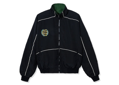 Anti Social Social Club ASSC Olympic Reversible Track Jacket Black/Green