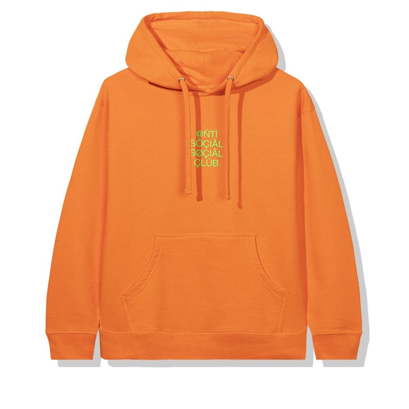 Anti Social Social Club ASSC999 Hoodie Orange