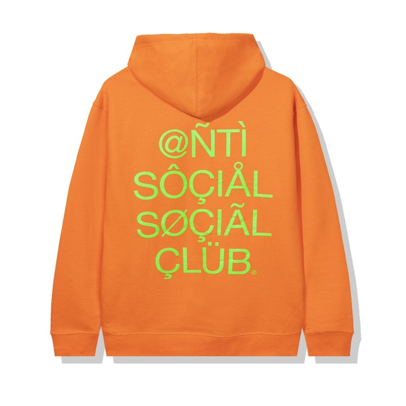 Anti Social Social Club ASSC999 Hoodie Orange