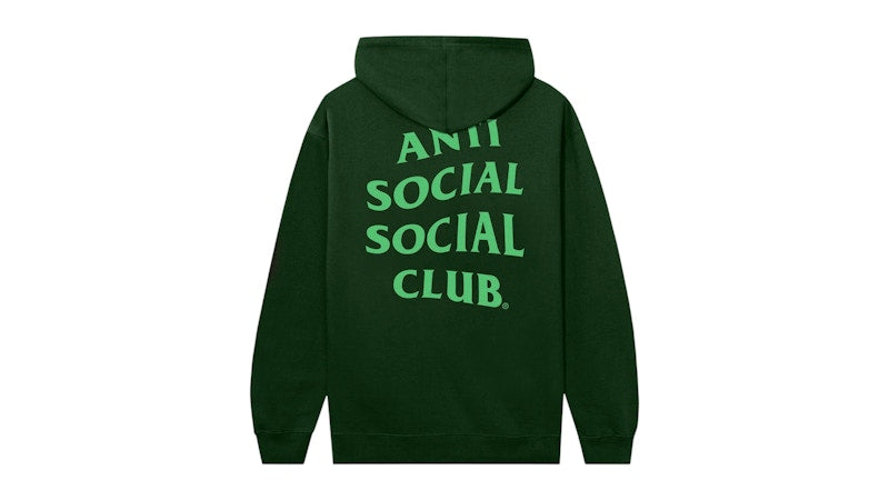 Anti Social Social Club Alien Hoodie Green