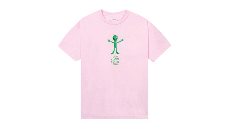 Anti Social Social Club Alien Tee Pink