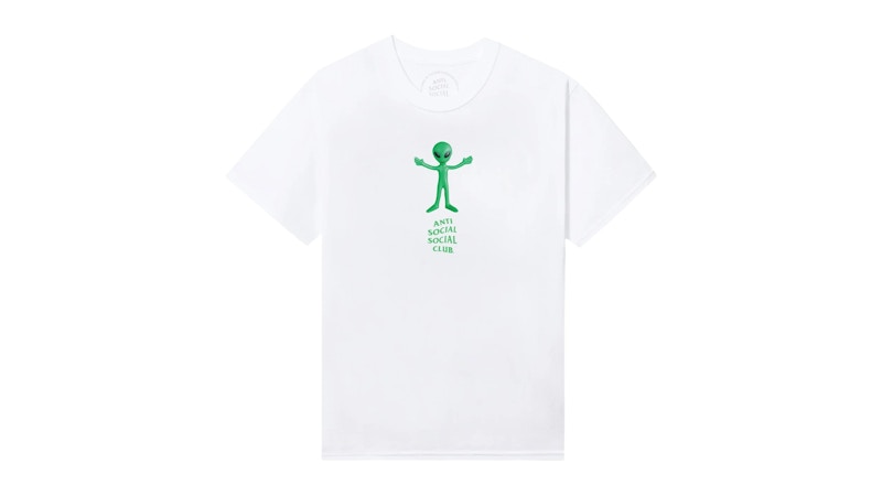 Anti Social Social Club Alien Tee White