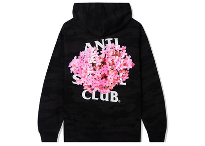 Anti Social Social Club All Rise Hoodie Black Camo