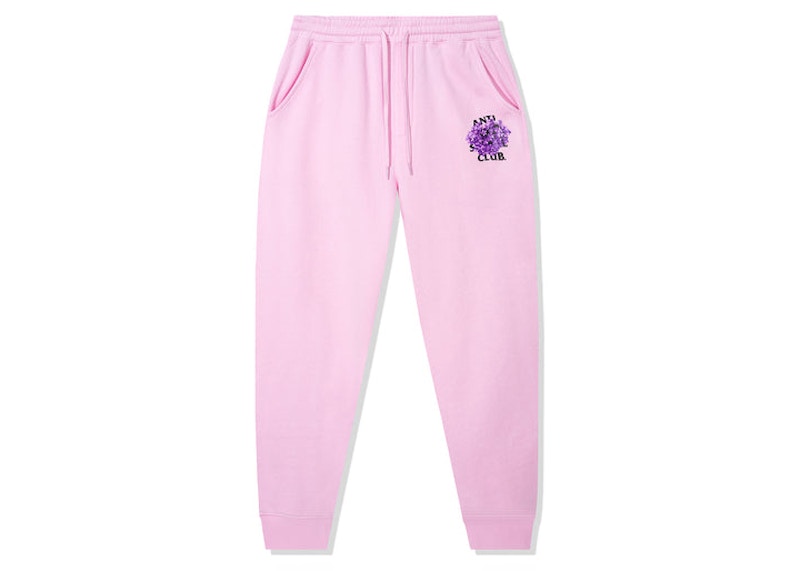 Anti Social Social Club All Rise Sweatpants Pink