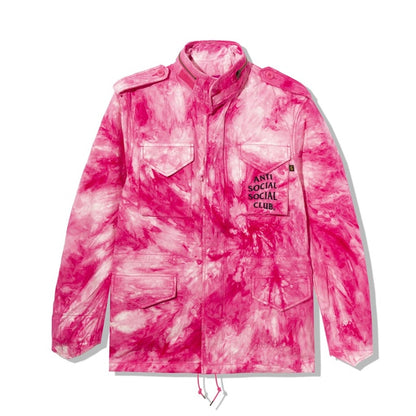 Anti Social Social Club Alpha Industries x ASSC M-65 Jacket Tie Dye Pink