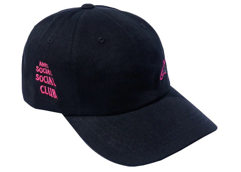 Anti Social Social Club Alpine Stars Classic Cap Black