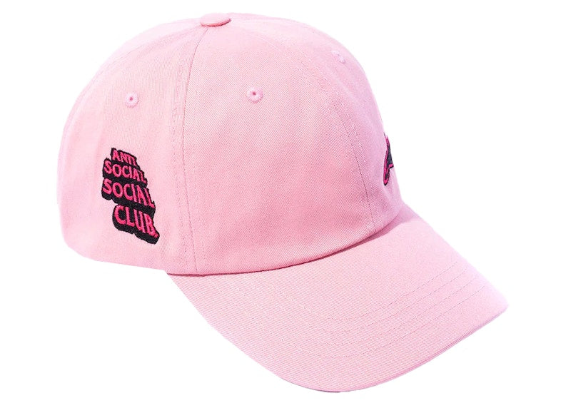 Anti Social Social Club Alpine Stars Classic Cap Pink