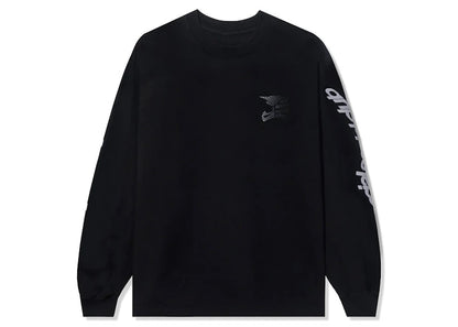 Anti Social Social Club Alpine Stars Helmet L/S Tee Black