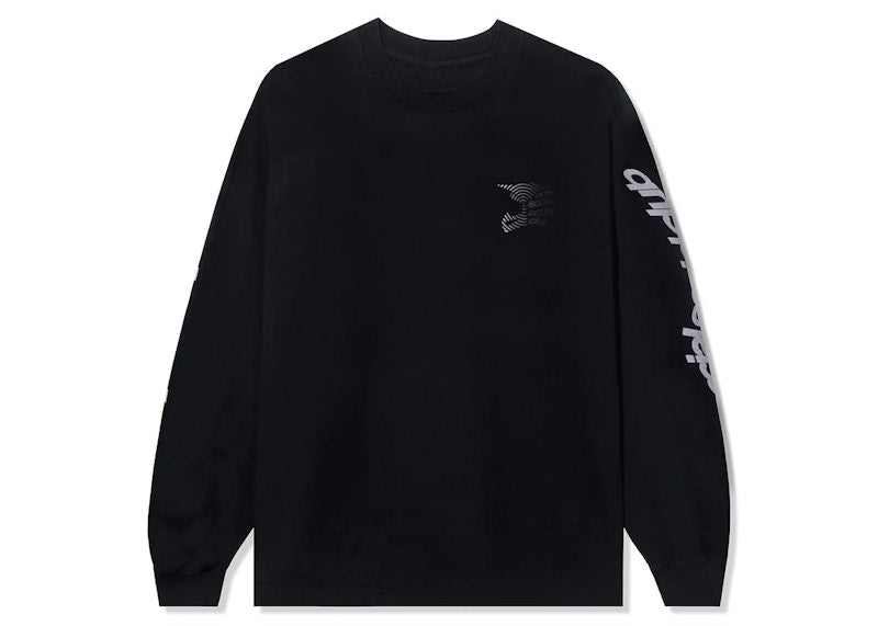 Anti Social Social Club Alpine Stars Helmet L/S Tee Black