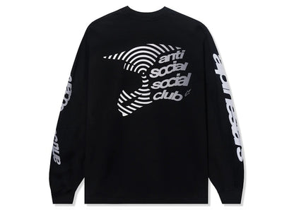 Anti Social Social Club Alpine Stars Helmet L/S Tee Black