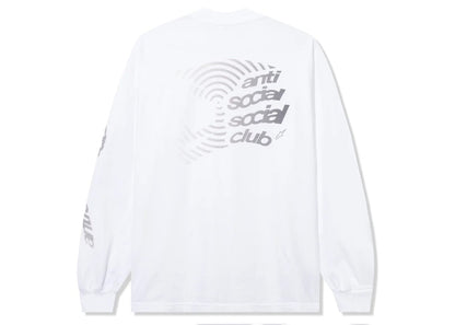 Anti Social Social Club Alpine Stars Helmet L/S Tee White