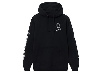 Anti Social Social Club Alpine Stars Track Hoodie Black