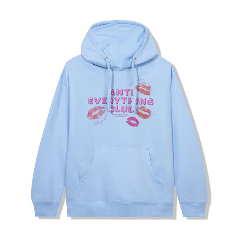 Anti Social Social Club Anti Everything Club <3 Hoodie Blue