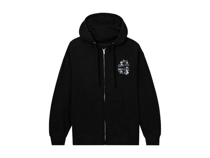 Anti Social Social Club Apis Mellifera Zip Hoodie Black
