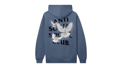Anti Social Social Club Appreciate Life Hoodie Storm Blue