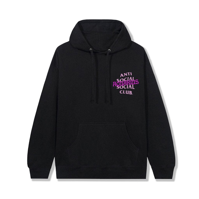 Anti Social Social Club Aquarius Hoodie Black