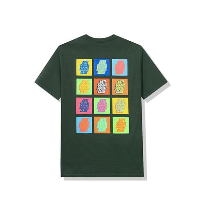 Anti Social Social Club Art Girl Tee Green