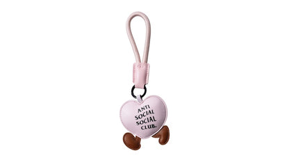 Anti Social Social Club Bag Charm Pink