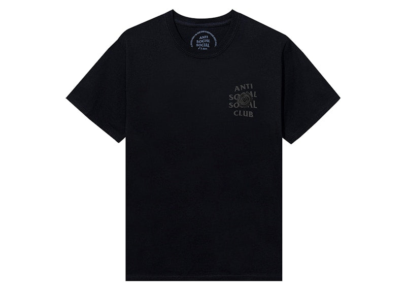 Anti Social Social Club Bat Emoji F&F Tee Royal/Black