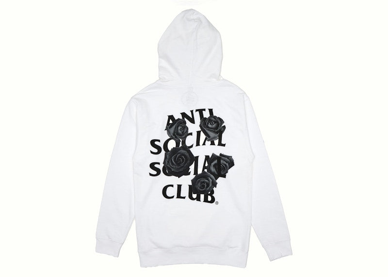 Anti Social Social Club Bat Emoji Hoodie White