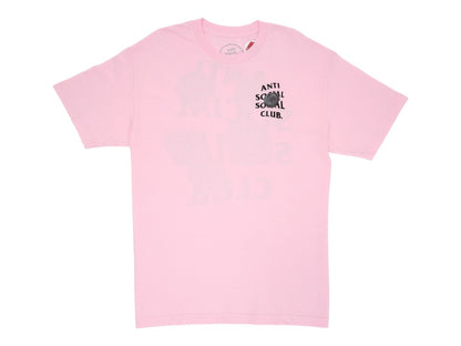 Anti Social Social Club Bat Emoji Tee Pink