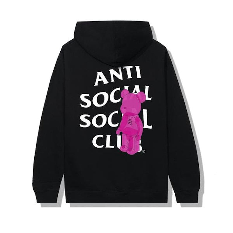 Anti Social Social Club Bearbrick Hoodie Black
