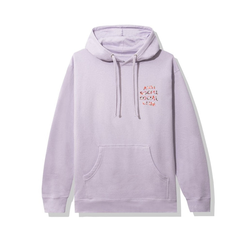 Anti Social Social Club Bed Hoodie Lavender