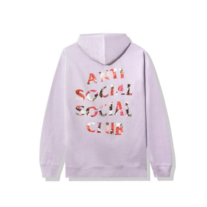 Anti Social Social Club Bed Hoodie Lavender