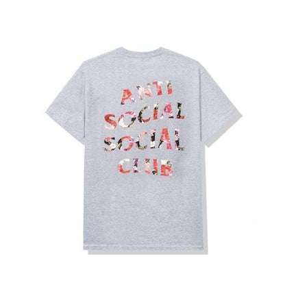 Anti Social Social Club Bed Tee Grey