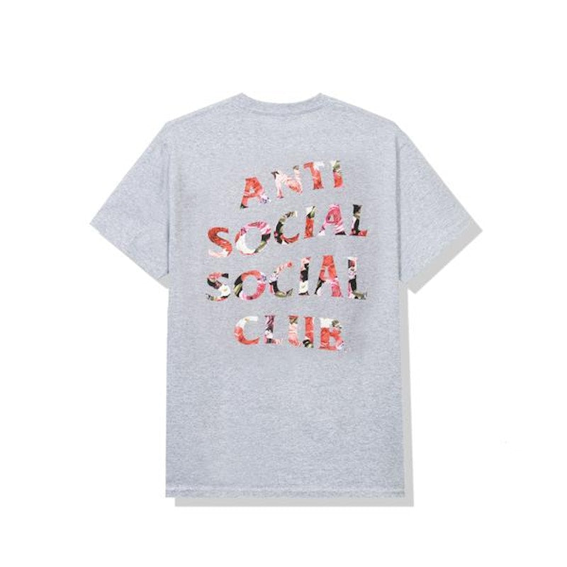 Anti Social Social Club Bed Tee Grey