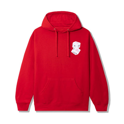 Anti Social Social Club Best Of Luck Hoodie Red