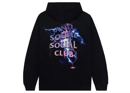 Anti Social Social Club Bolt From The Blue Hoodie Black