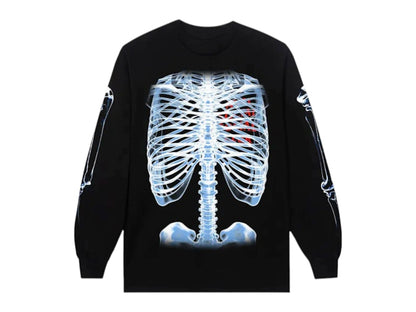 Anti Social Social Club Bones Long-Sleeve T-shirt Black