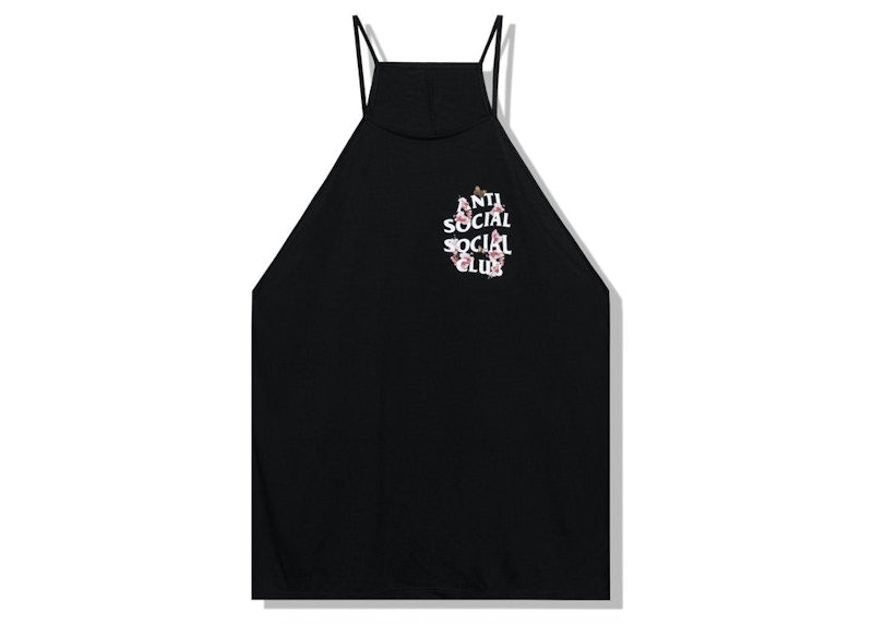 Anti Social Social Club Boogie Board Womens Tank Top Black