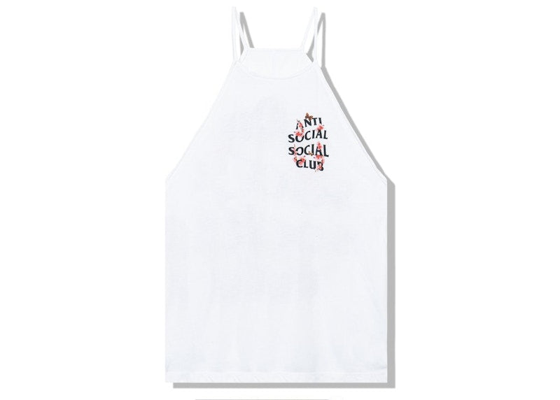 Anti Social Social Club Boogie Board Womens Tank Top White