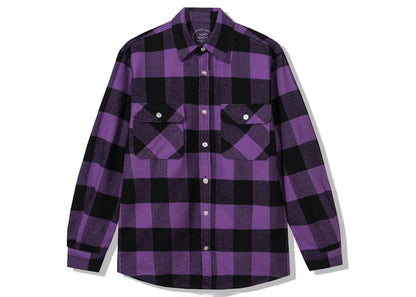 Anti Social Social Club Bored Games Flannel Purple