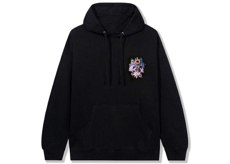 Anti Social Social Club Bouquet For The Old Days Hoodie Black