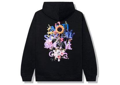 Anti Social Social Club Bouquet For The Old Days Hoodie Black