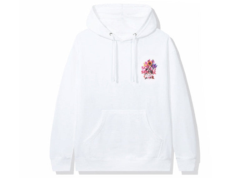Anti Social Social Club Bouquet For The Old Days Hoodie White