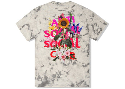 Anti Social Social Club Bouquet For The Old Days T-shirt Black Tie Dye