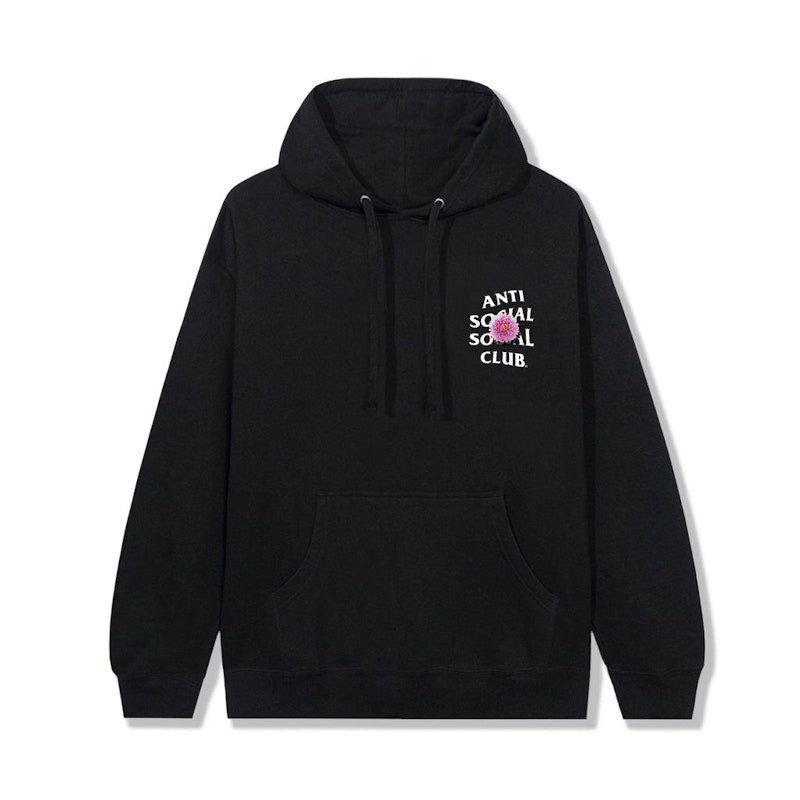 Anti Social Social Club Broken Vase Hoodie Black