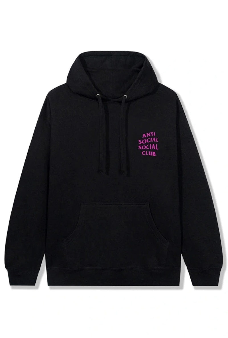 Anti Social Social Club Bubblegum Hoodie Black