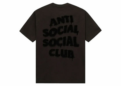 Anti Social Social Club Burn It Down Tee Brown