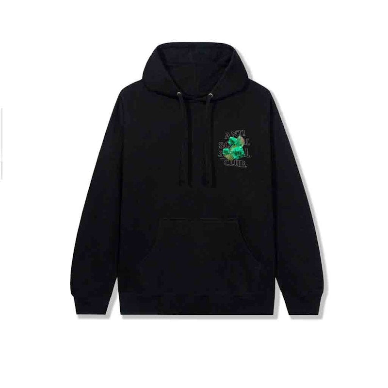 Anti Social Social Club Bussin Hoodie Black